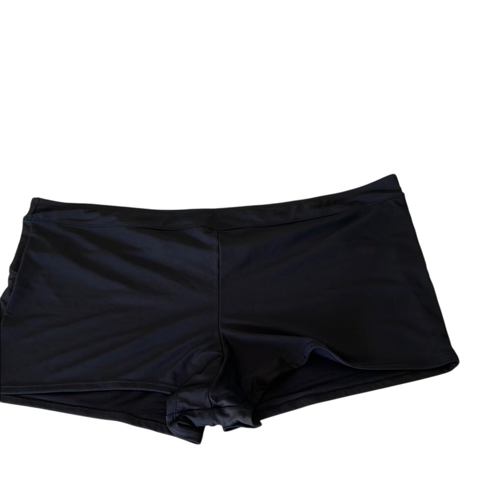 Black Swim Shorts Woman’s 3X 24W-26W Time and Tru Summer Travel